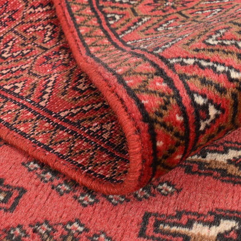 Tappeto corsia Tappeto Turkaman - 276 x 102 cm - rosso