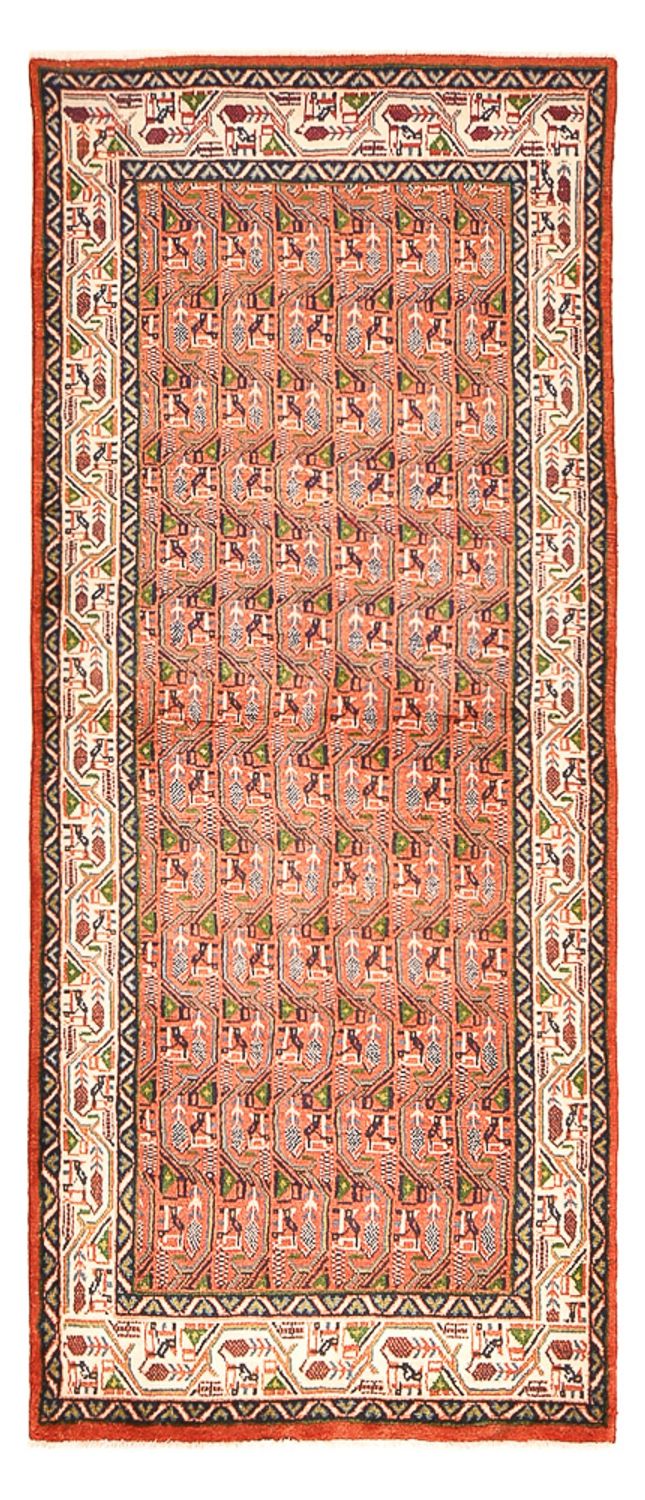 Tappeto corsia Tappeto Persero - Mir - 245 x 100 cm - rosso chiaro