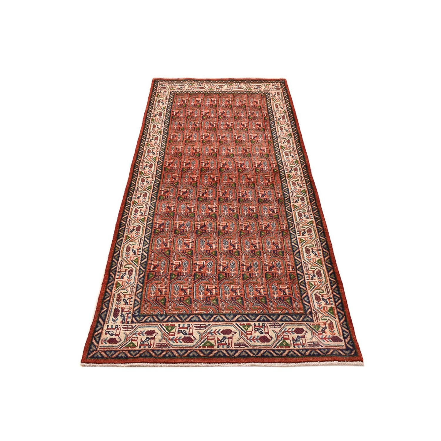Tappeto corsia Tappeto Persero - Mir - 245 x 100 cm - rosso chiaro