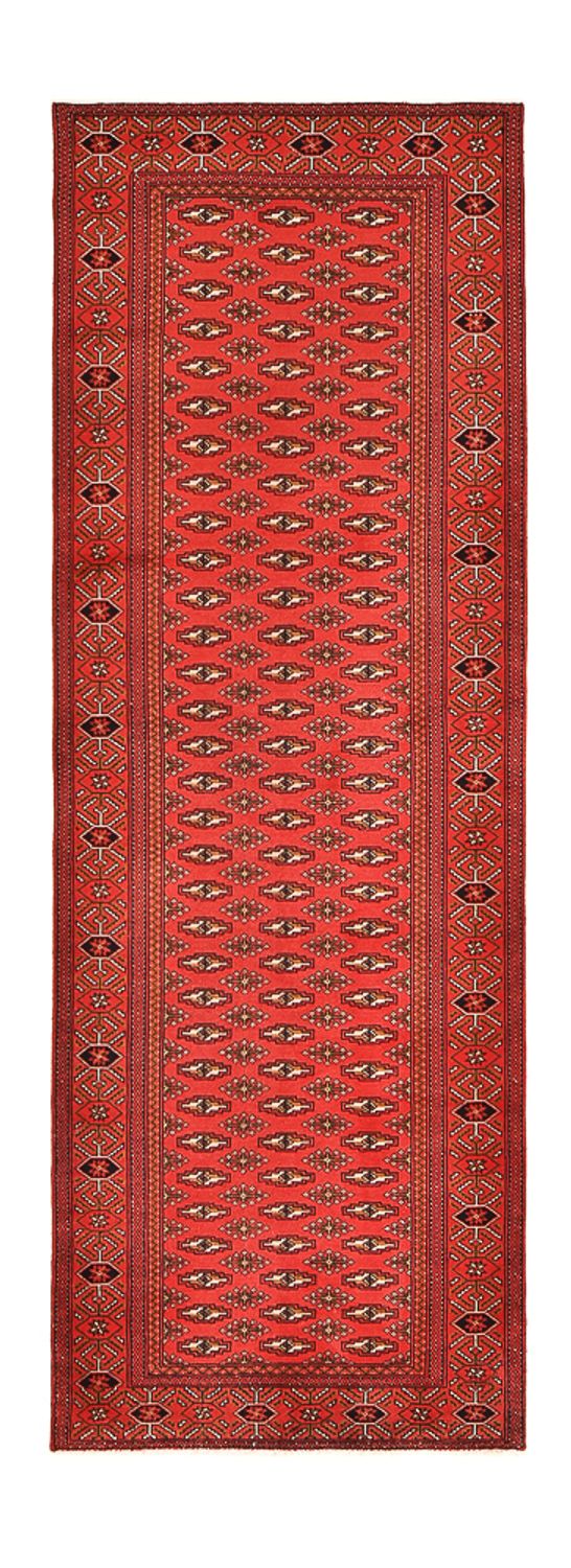 Tappeto corsia Tappeto Turkaman - 273 x 98 cm - rosso