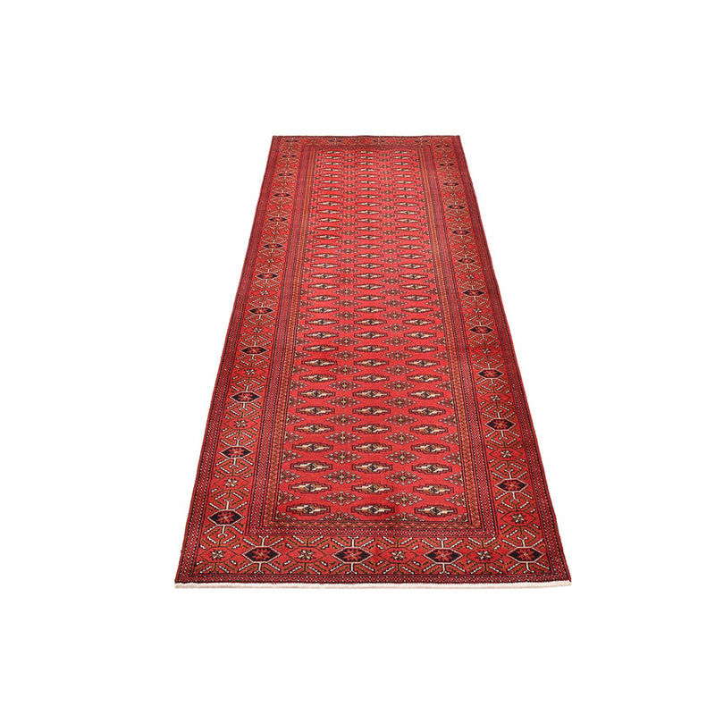 Tappeto corsia Tappeto Turkaman - 273 x 98 cm - rosso