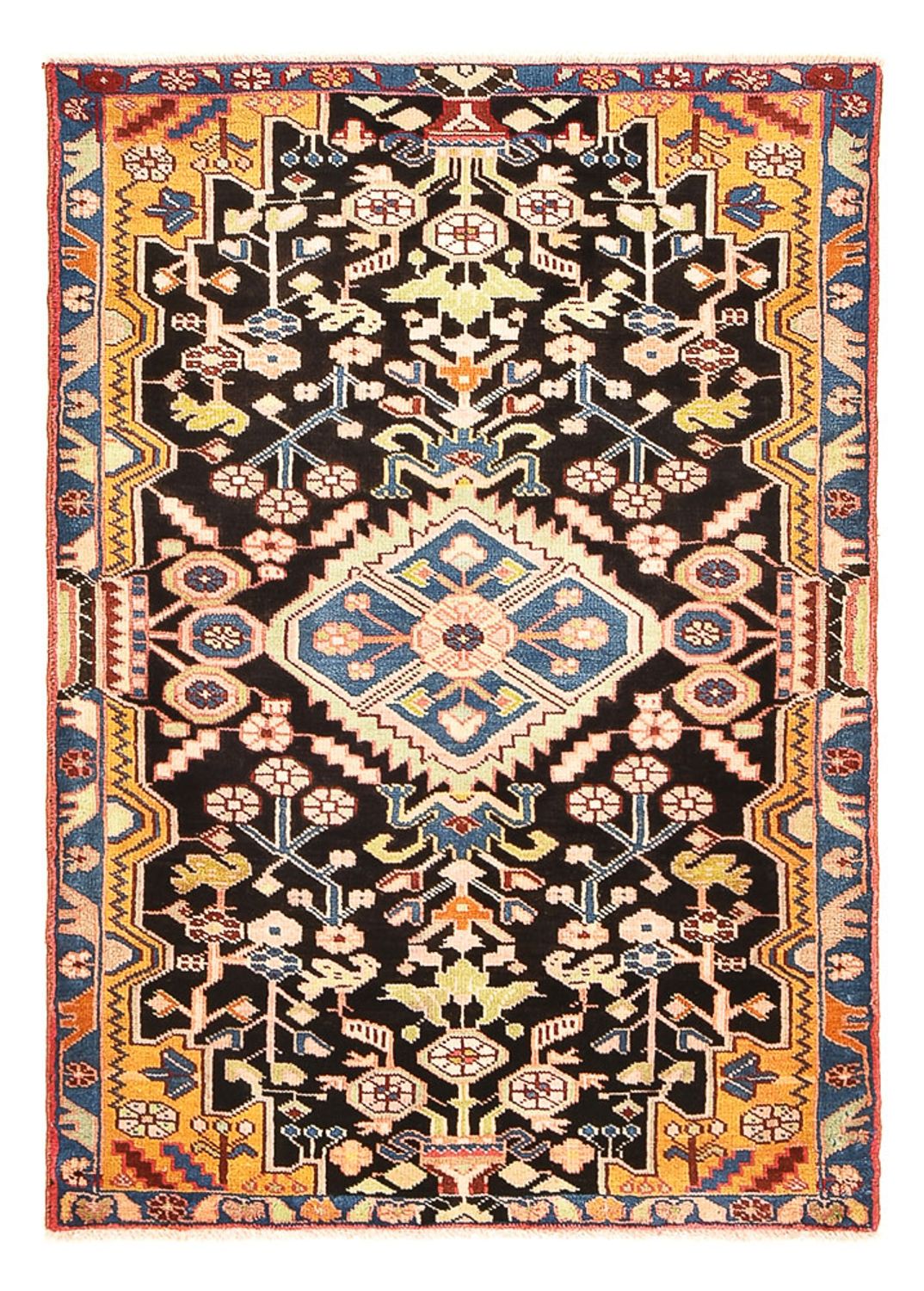 Tappeto Persero - Nomade - 132 x 92 cm - blu scuro