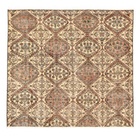 Tappeto vintage - 233 x 233 cm - sabbia