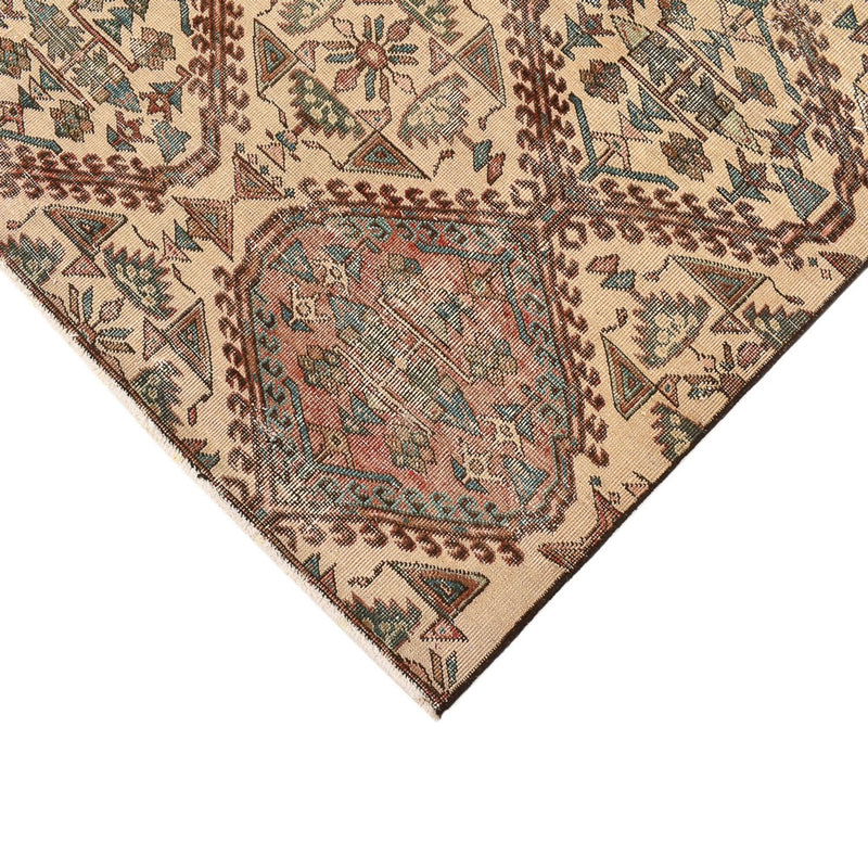 Tappeto vintage - 233 x 233 cm - sabbia