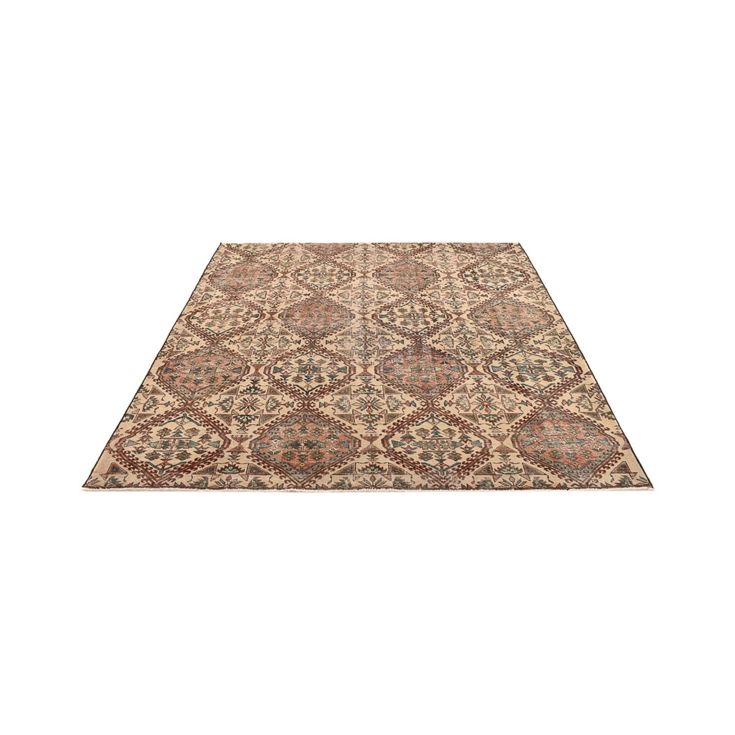 Tappeto vintage - 233 x 233 cm - sabbia