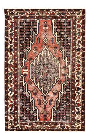 Tappeto vintage - 200 x 128 cm - multicolore