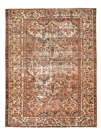 Tappeto vintage - 202 x 150 cm - beige scuro
