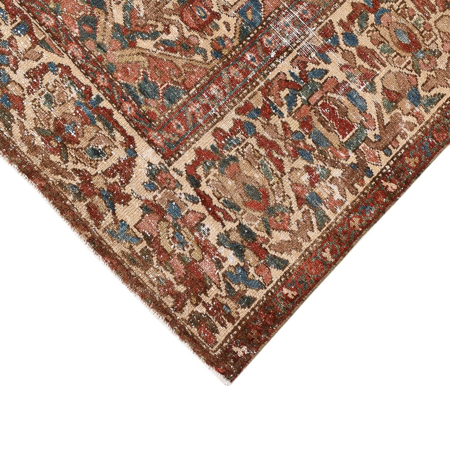 Tappeto vintage - 202 x 150 cm - beige scuro