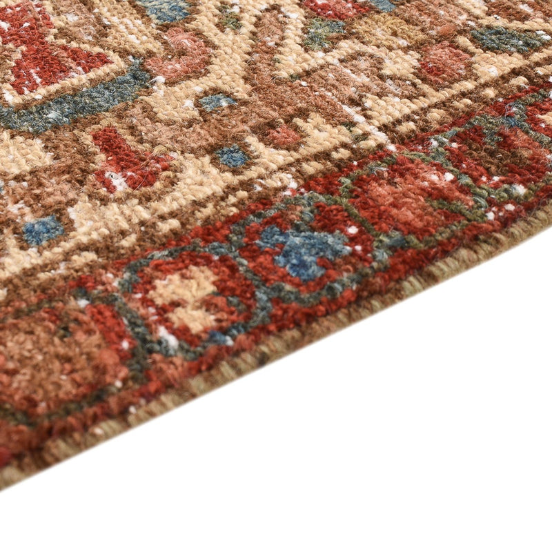 Tappeto vintage - 202 x 150 cm - beige scuro