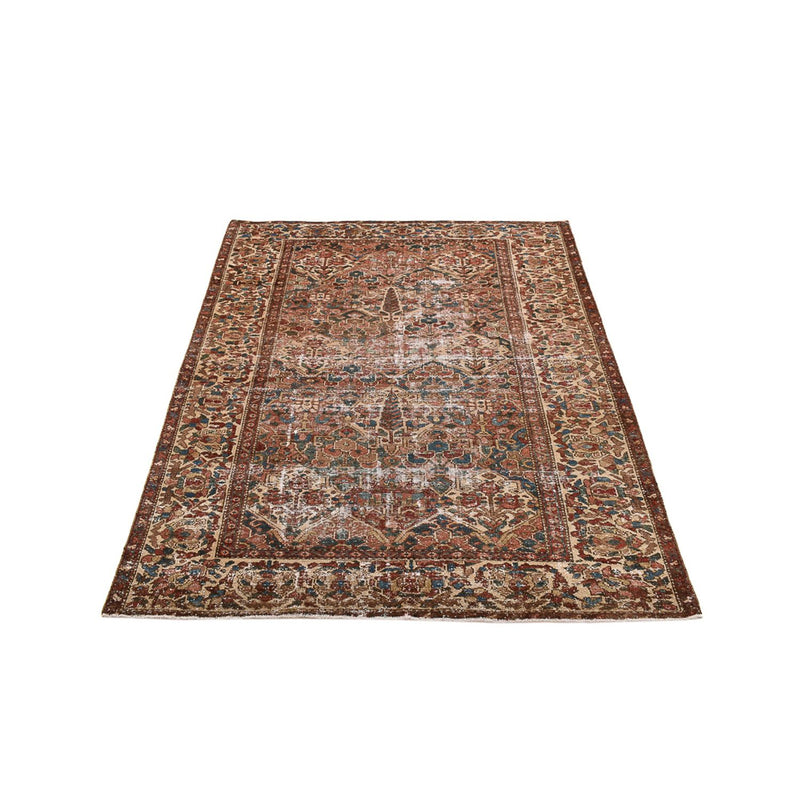Tappeto vintage - 202 x 150 cm - beige scuro