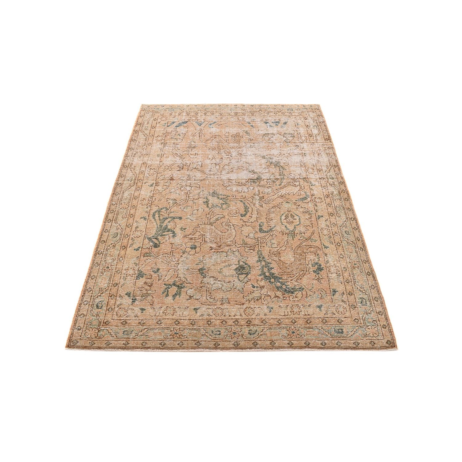 Tappeto vintage - 207 x 132 cm - beige