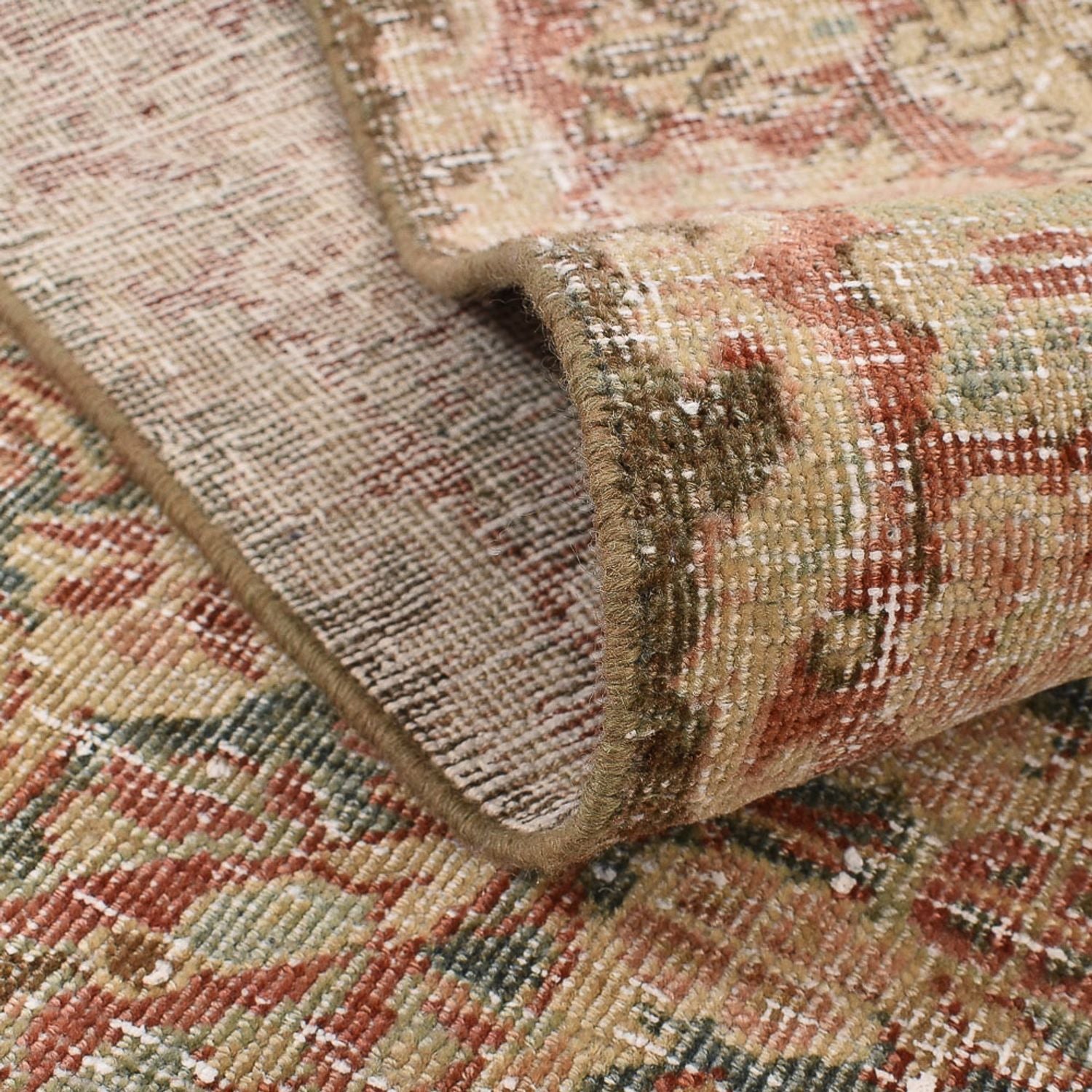 Tappeto vintage - 191 x 120 cm - beige