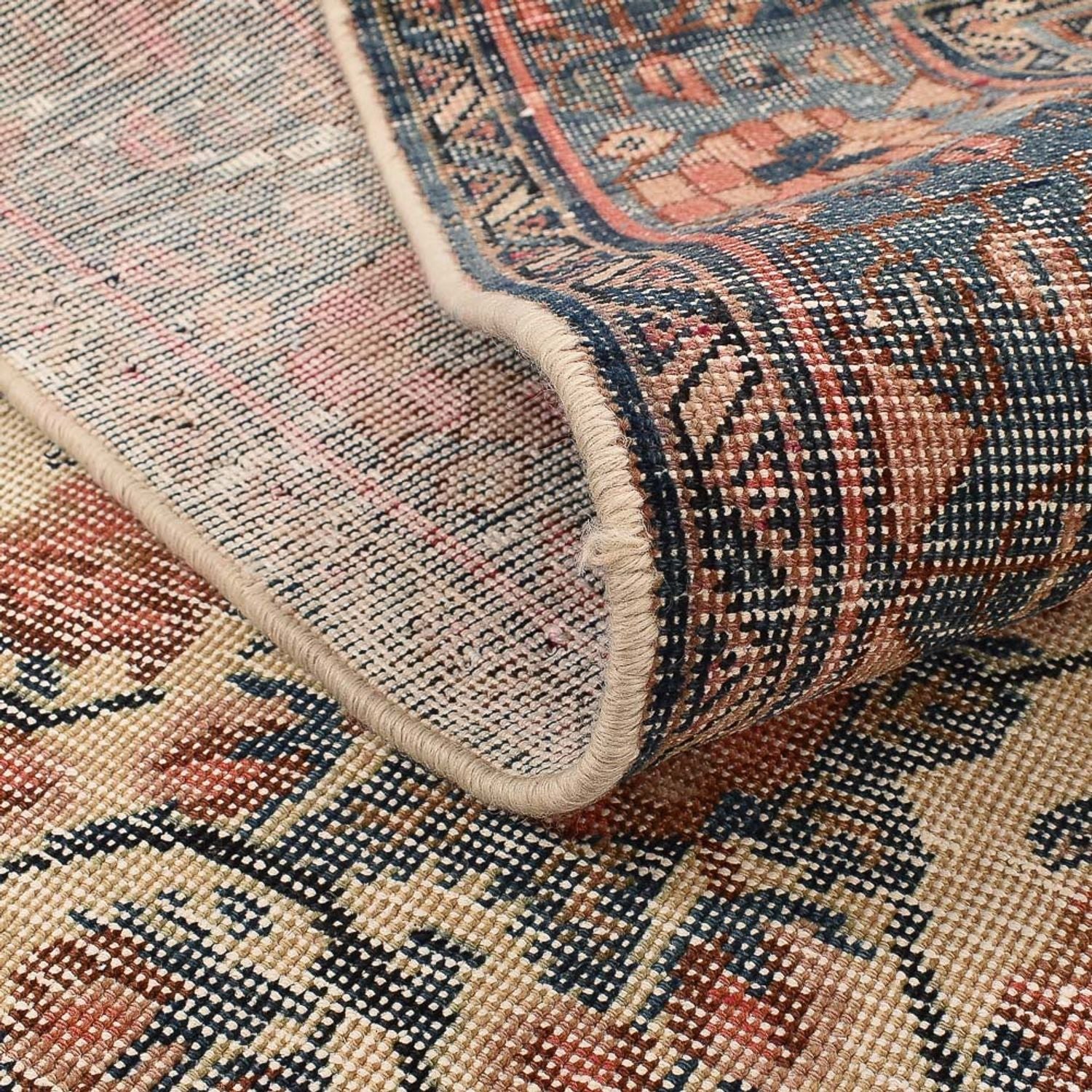 Tappeto vintage - 210 x 148 cm - beige scuro