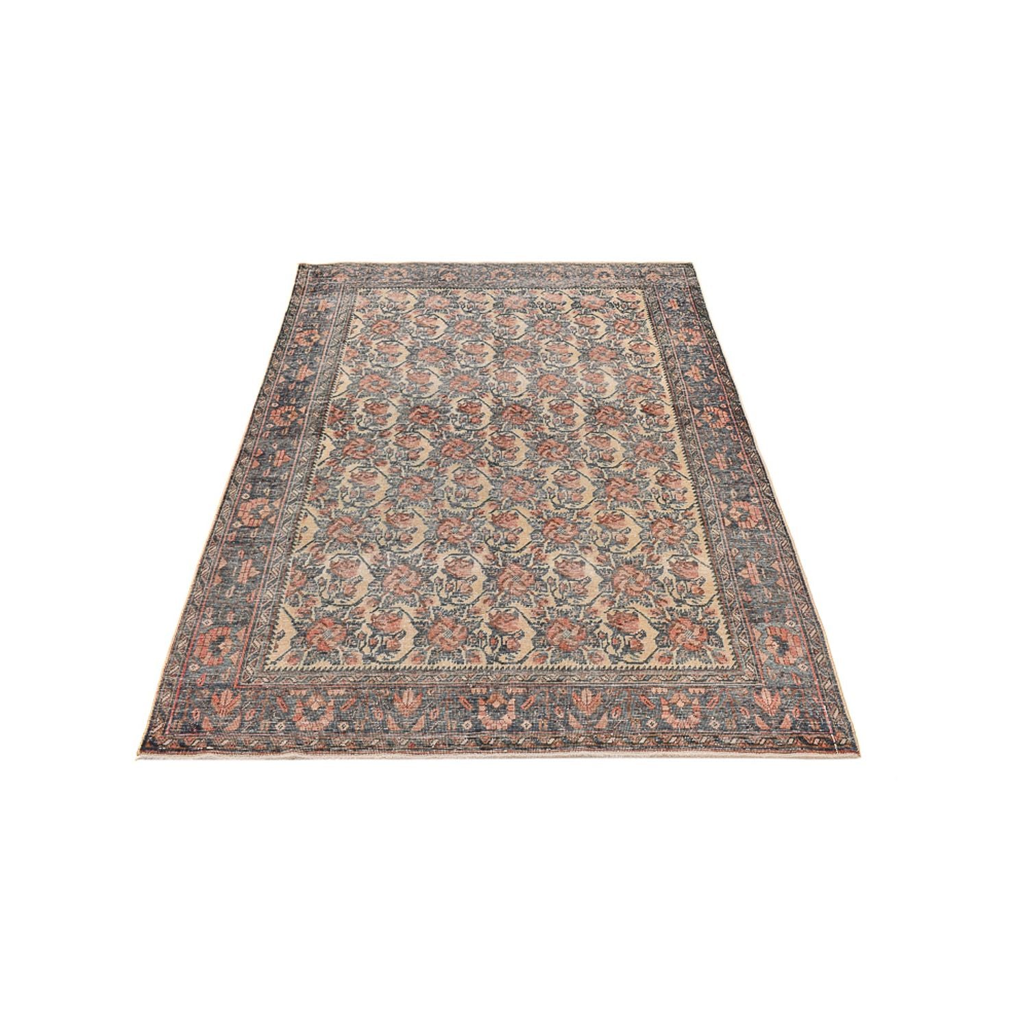 Tappeto vintage - 210 x 148 cm - beige scuro