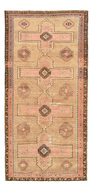 Tappeto corsia Tappeto vintage - 290 x 136 cm - beige