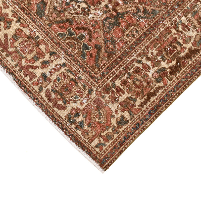 Tappeto vintage - 198 x 150 cm - beige scuro