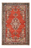 Tappeto vintage - 242 x 157 cm - rosso