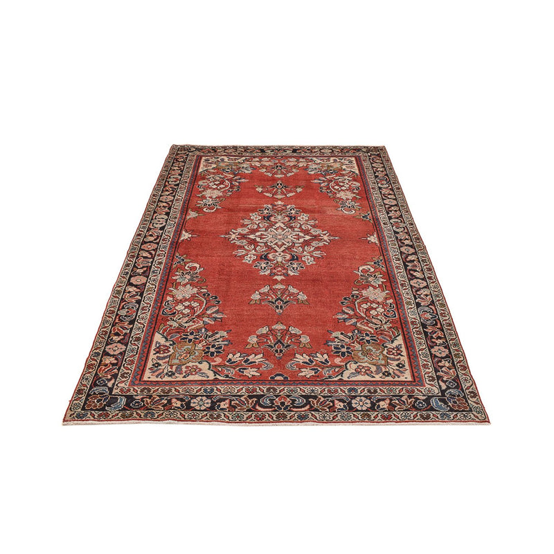 Tappeto vintage - 242 x 157 cm - rosso