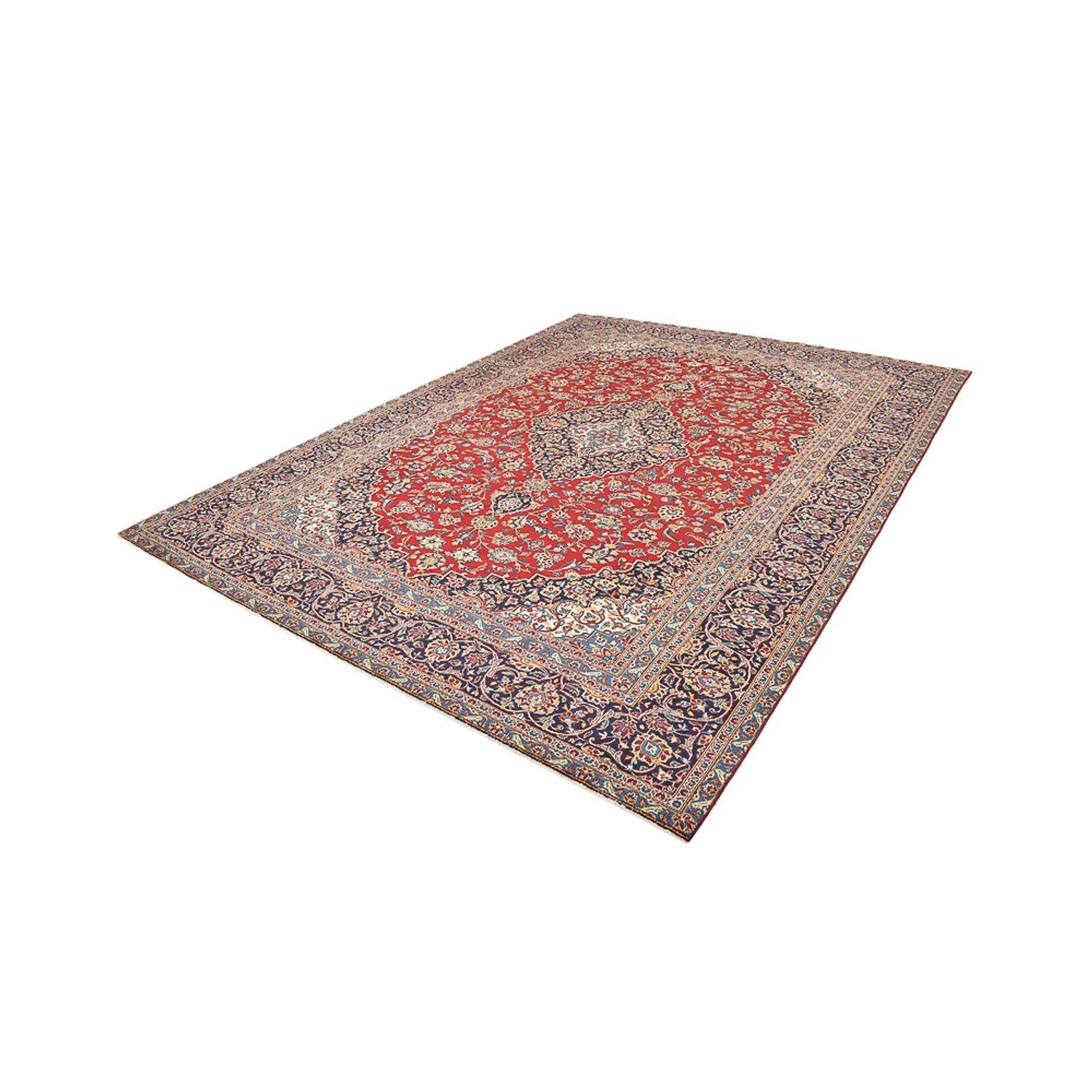 Tappeto Persero - Keshan - 392 x 290 cm - rosso