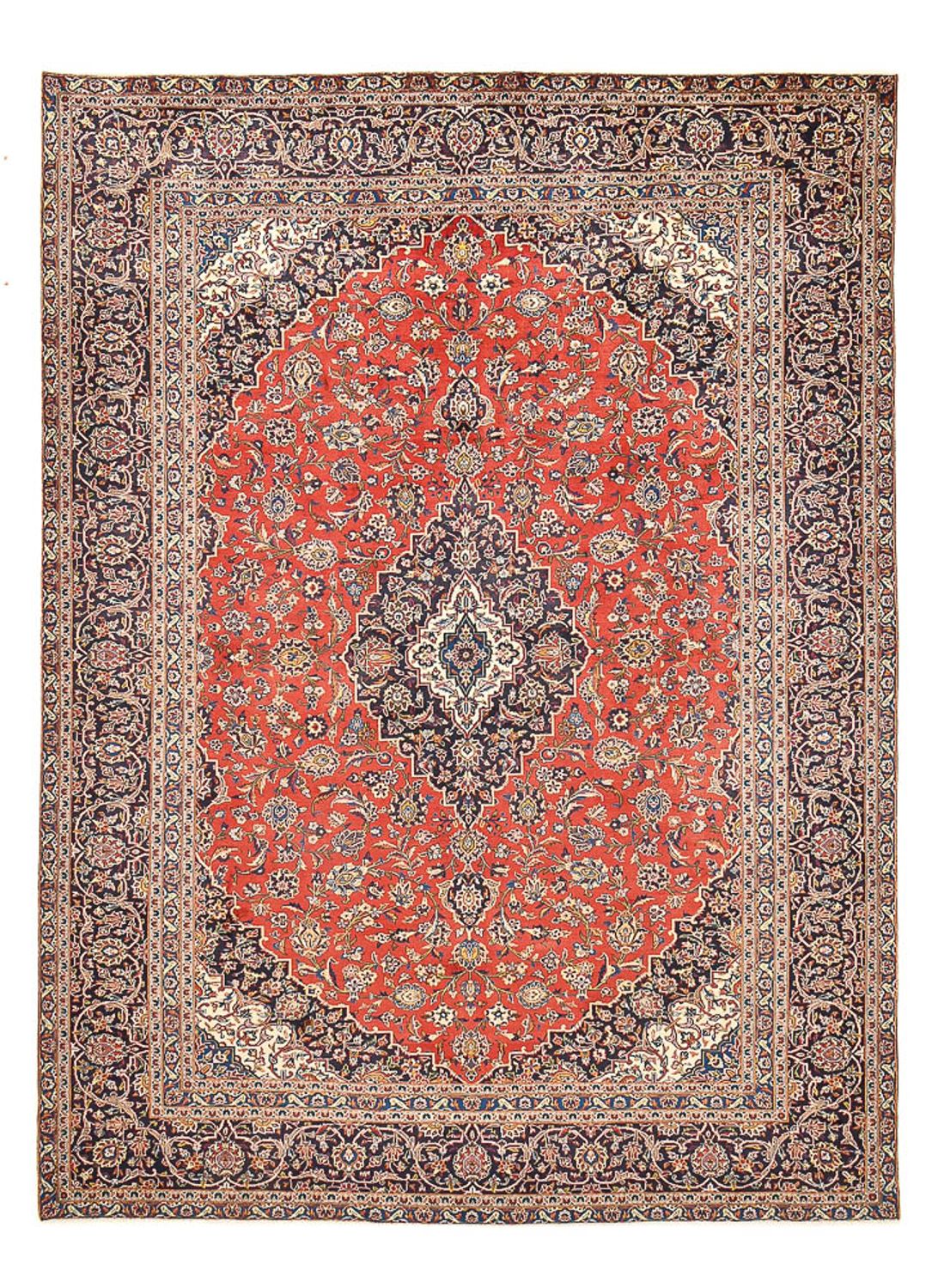 Tappeto Persero - Keshan - 387 x 285 cm - rosso