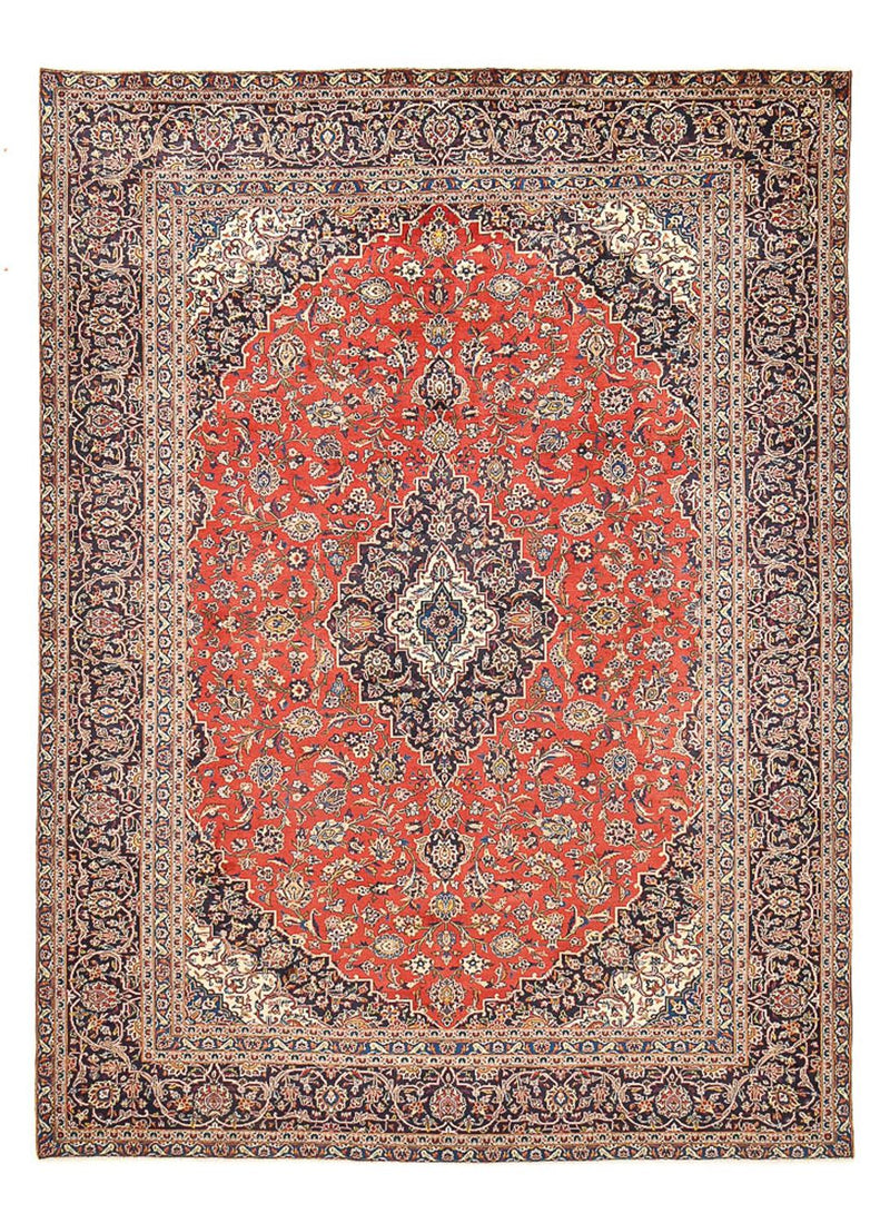 Tappeto Persero - Keshan - 387 x 285 cm - rosso