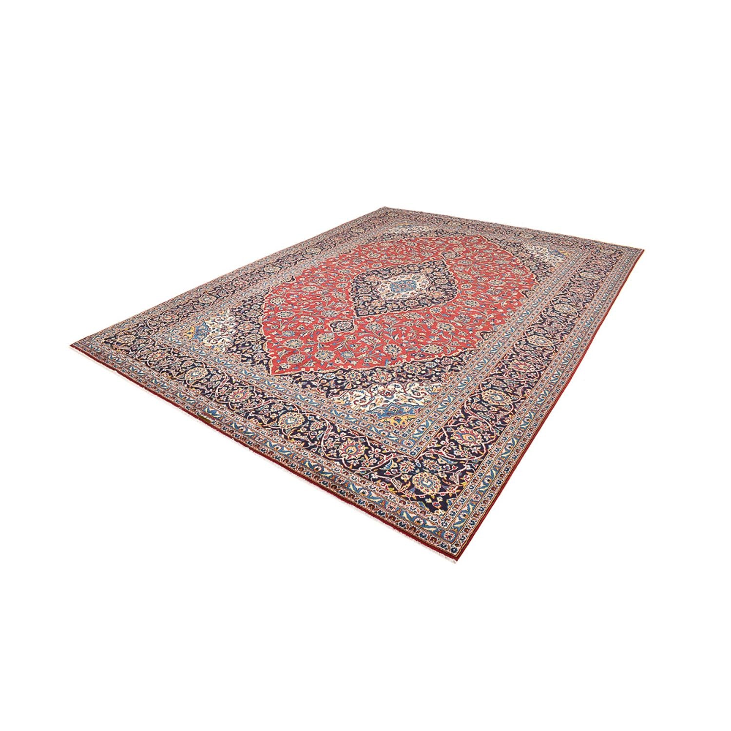 Tappeto Persero - Keshan - 405 x 305 cm - rosso