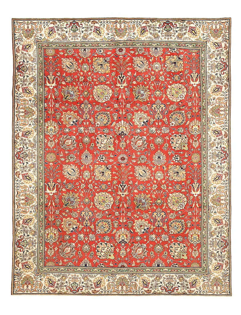 Tappeto Persero - Tabriz - 373 x 284 cm - rosso