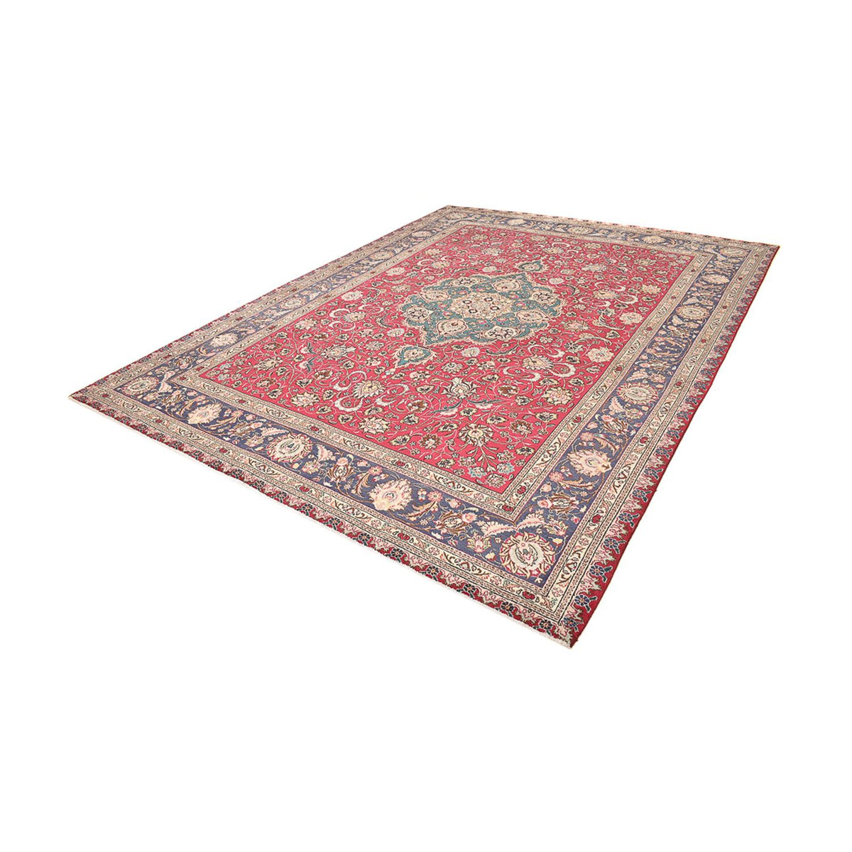 Tappeto Persero - Tabriz - 396 x 300 cm - rosso