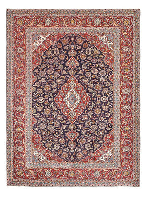 Tappeto Persero - Keshan - 340 x 255 cm - rosso scuro