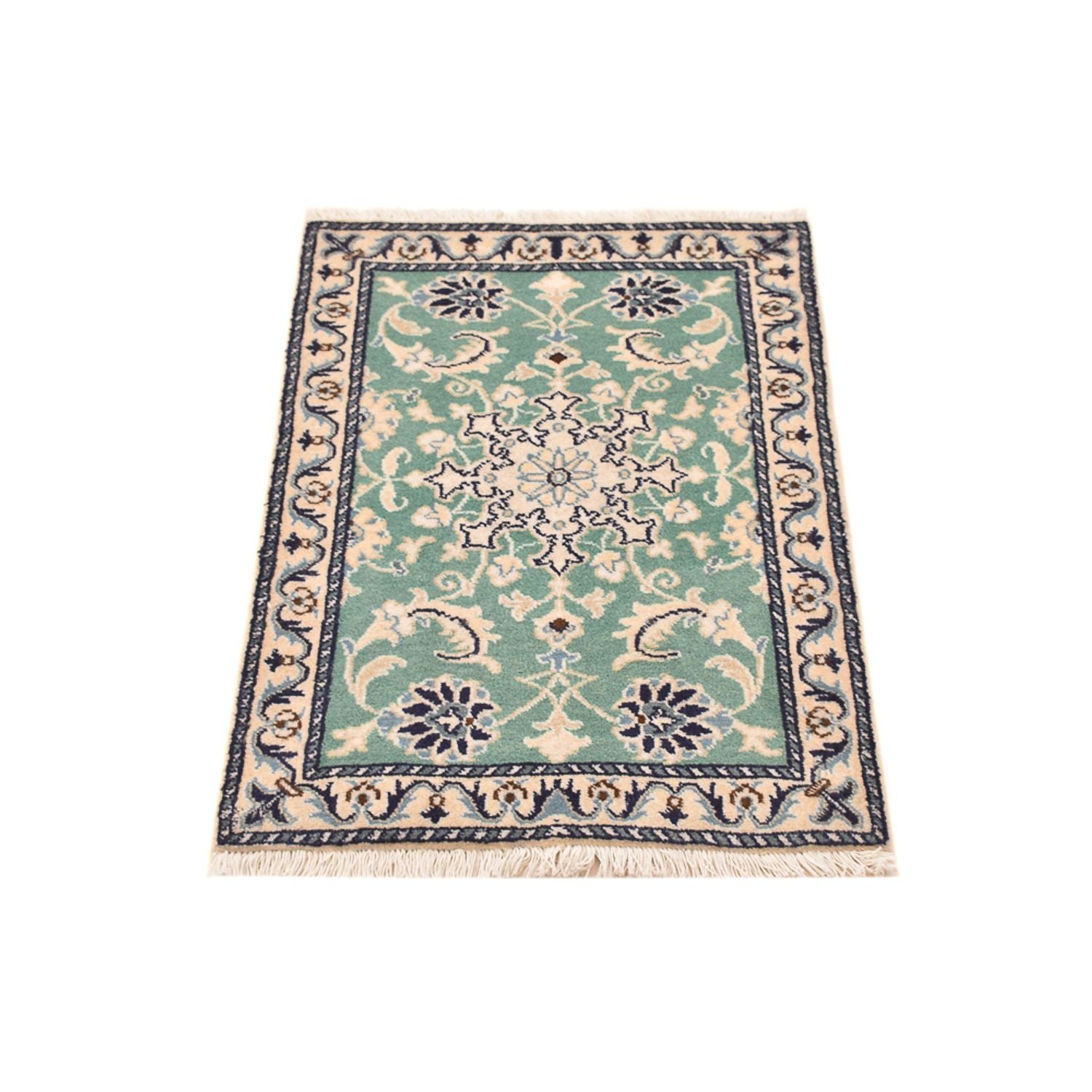 Tappeto Persero - Nain - 87 x 60 cm - verde chiaro
