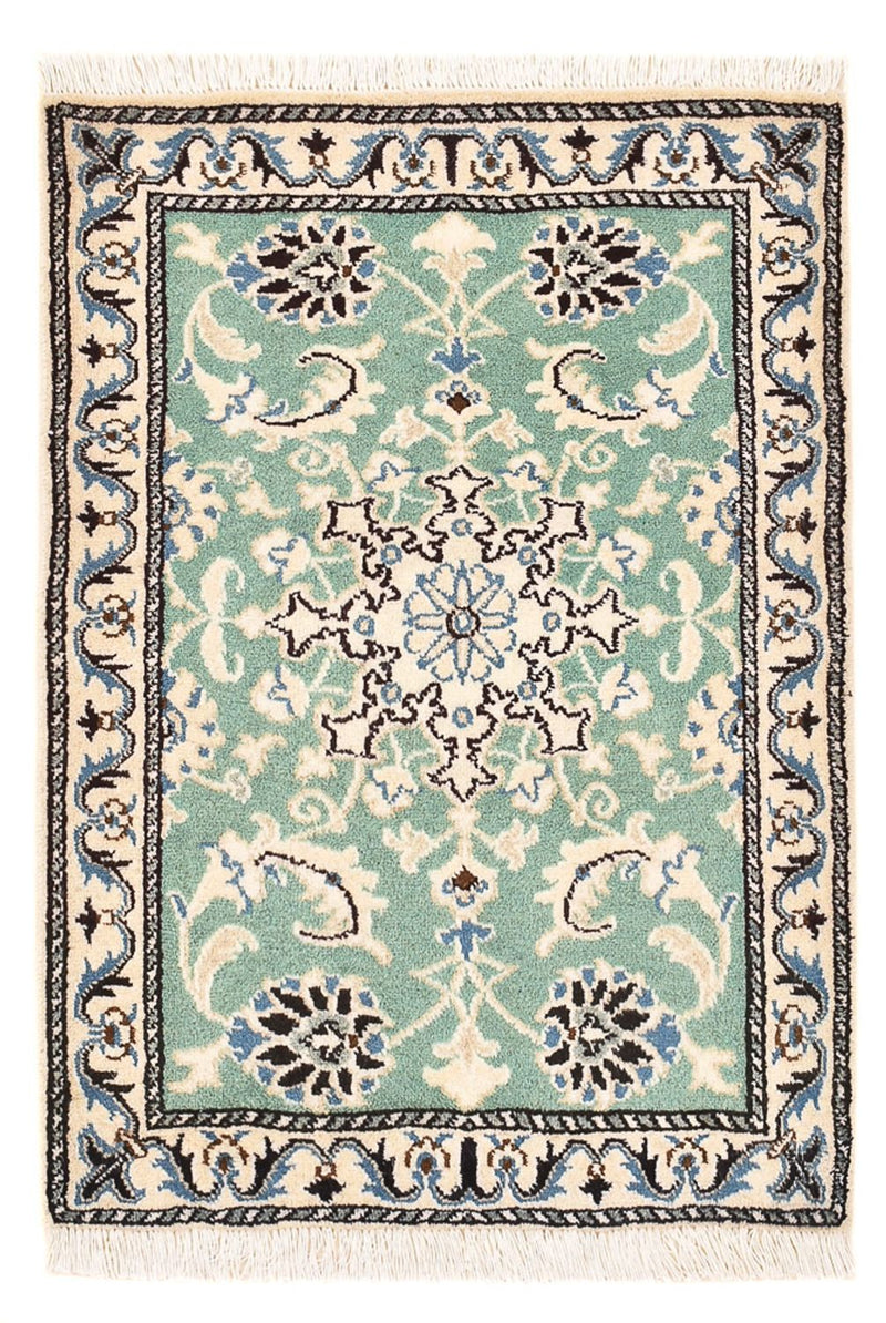 Tappeto Persero - Nain - 87 x 59 cm - verde chiaro