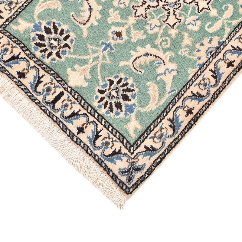 Tappeto Persero - Nain - 87 x 59 cm - verde chiaro