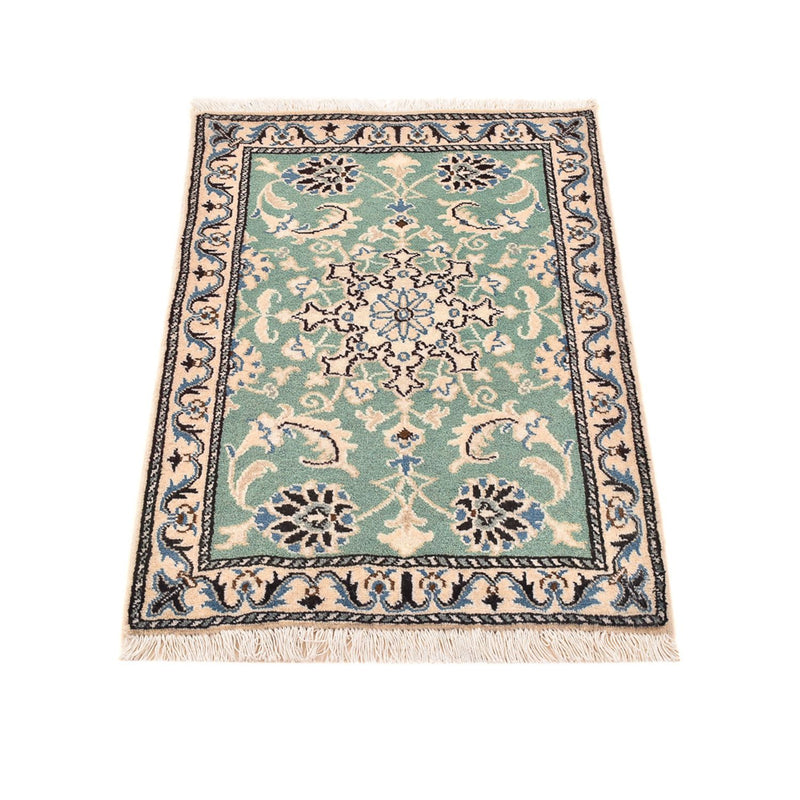 Tappeto Persero - Nain - 87 x 59 cm - verde chiaro