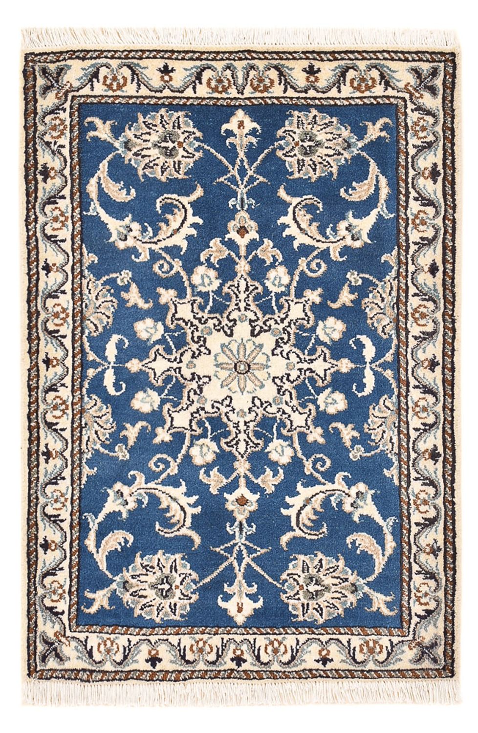 Tappeto Persero - Nain - 88 x 60 cm - blu