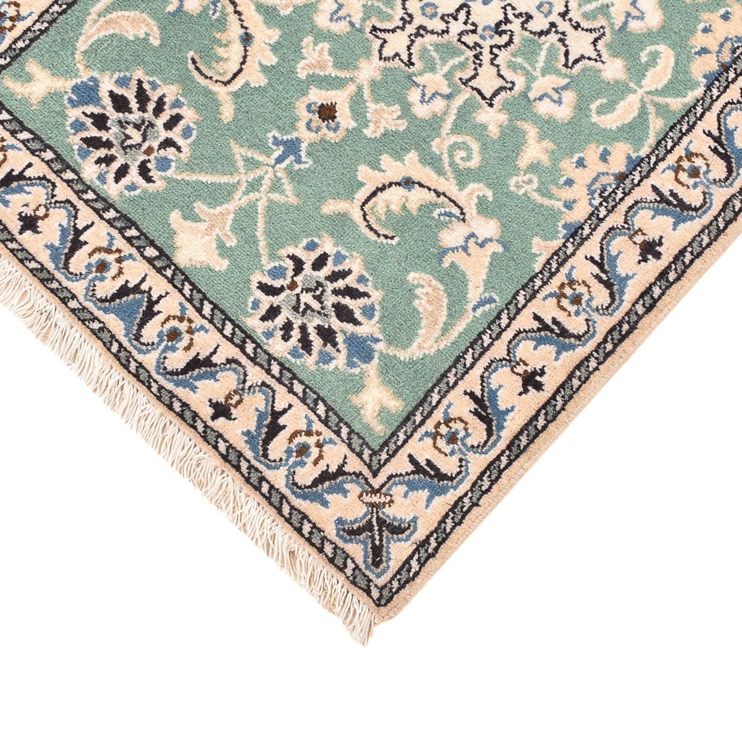Tappeto Persero - Nain - 89 x 60 cm - verde chiaro