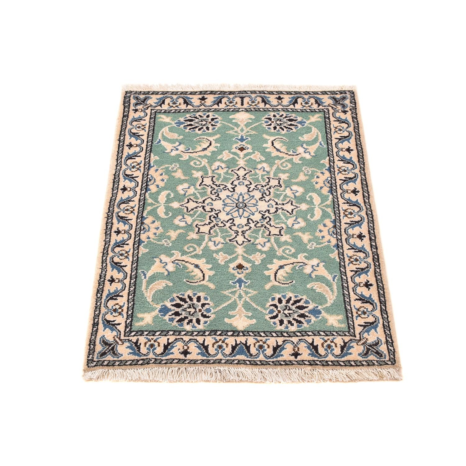 Tappeto Persero - Nain - 89 x 60 cm - verde chiaro