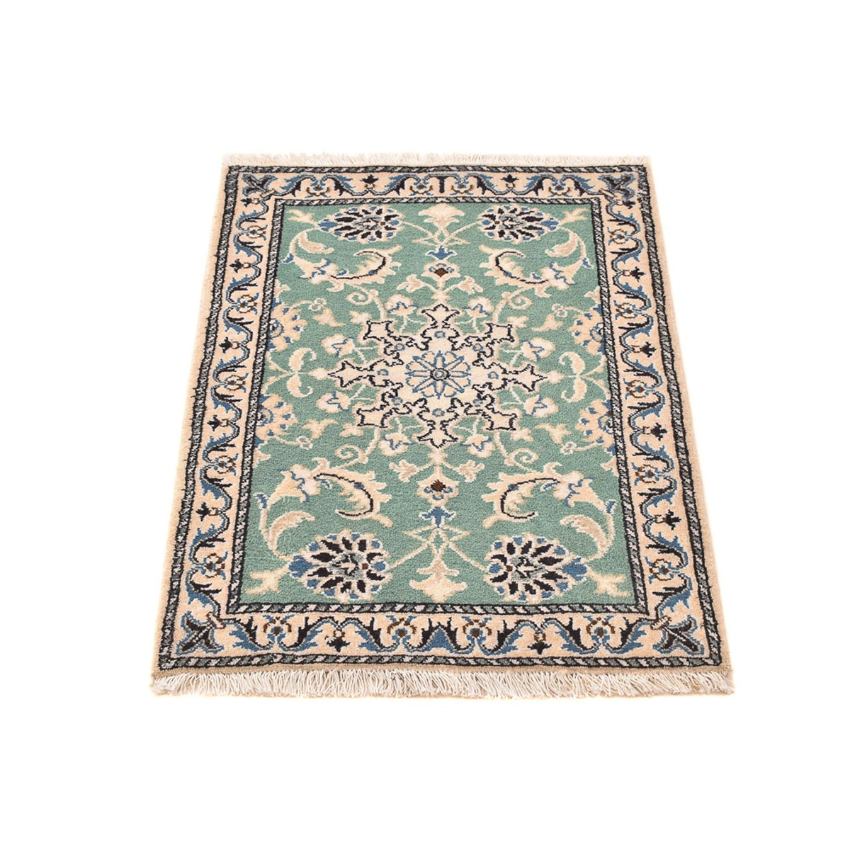 Tappeto Persero - Nain - 89 x 60 cm - verde chiaro