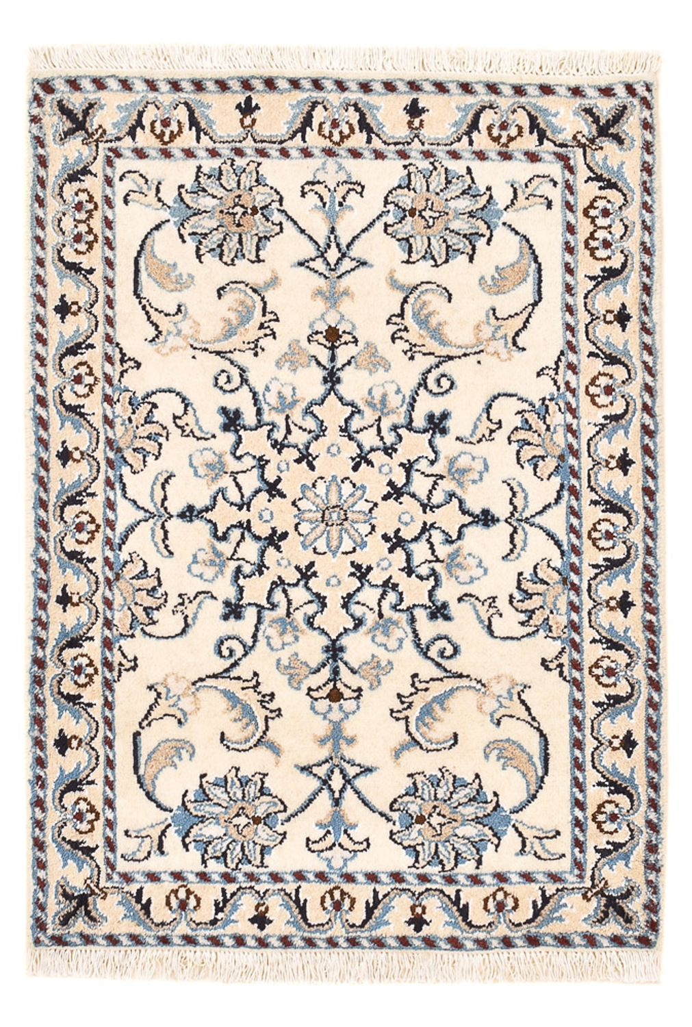 Tappeto Persero - Nain - 85 x 58 cm - crema