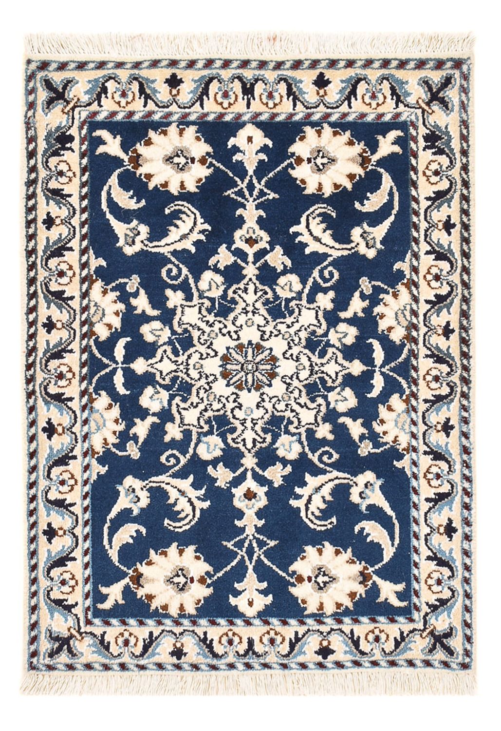 Tappeto Persero - Nain - 85 x 60 cm - blu