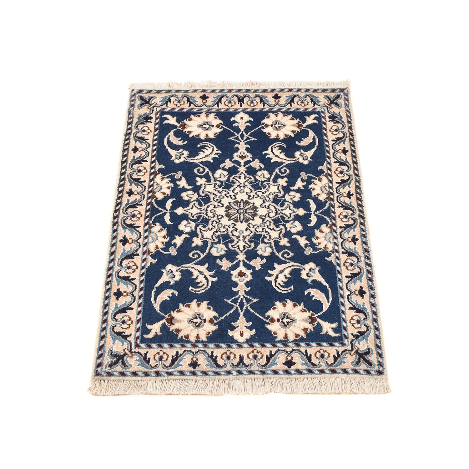 Tappeto Persero - Nain - 85 x 60 cm - blu