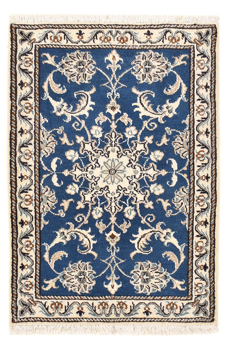 Tappeto Persero - Nain - 90 x 58 cm - blu