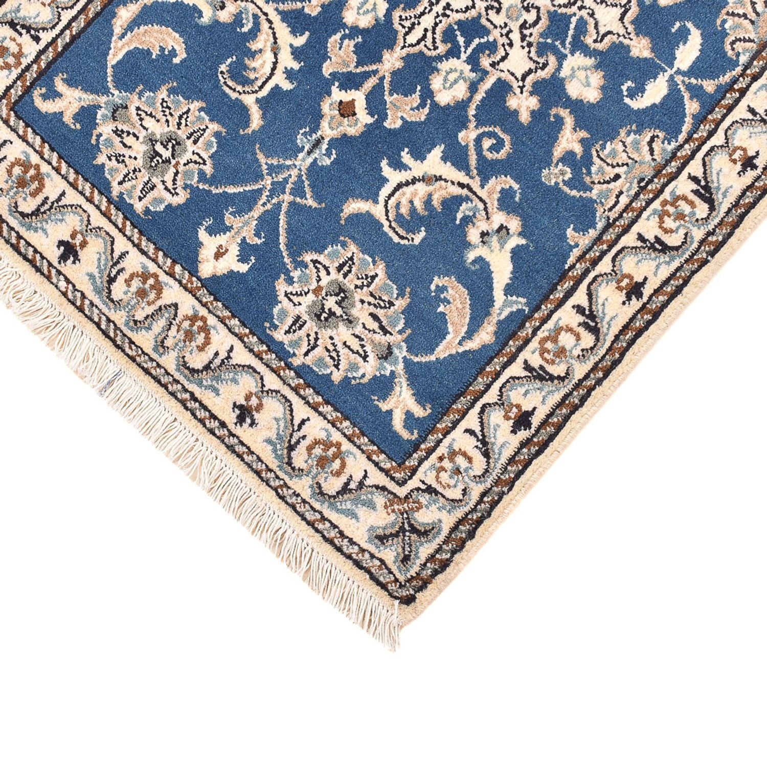 Tappeto Persero - Nain - 90 x 58 cm - blu