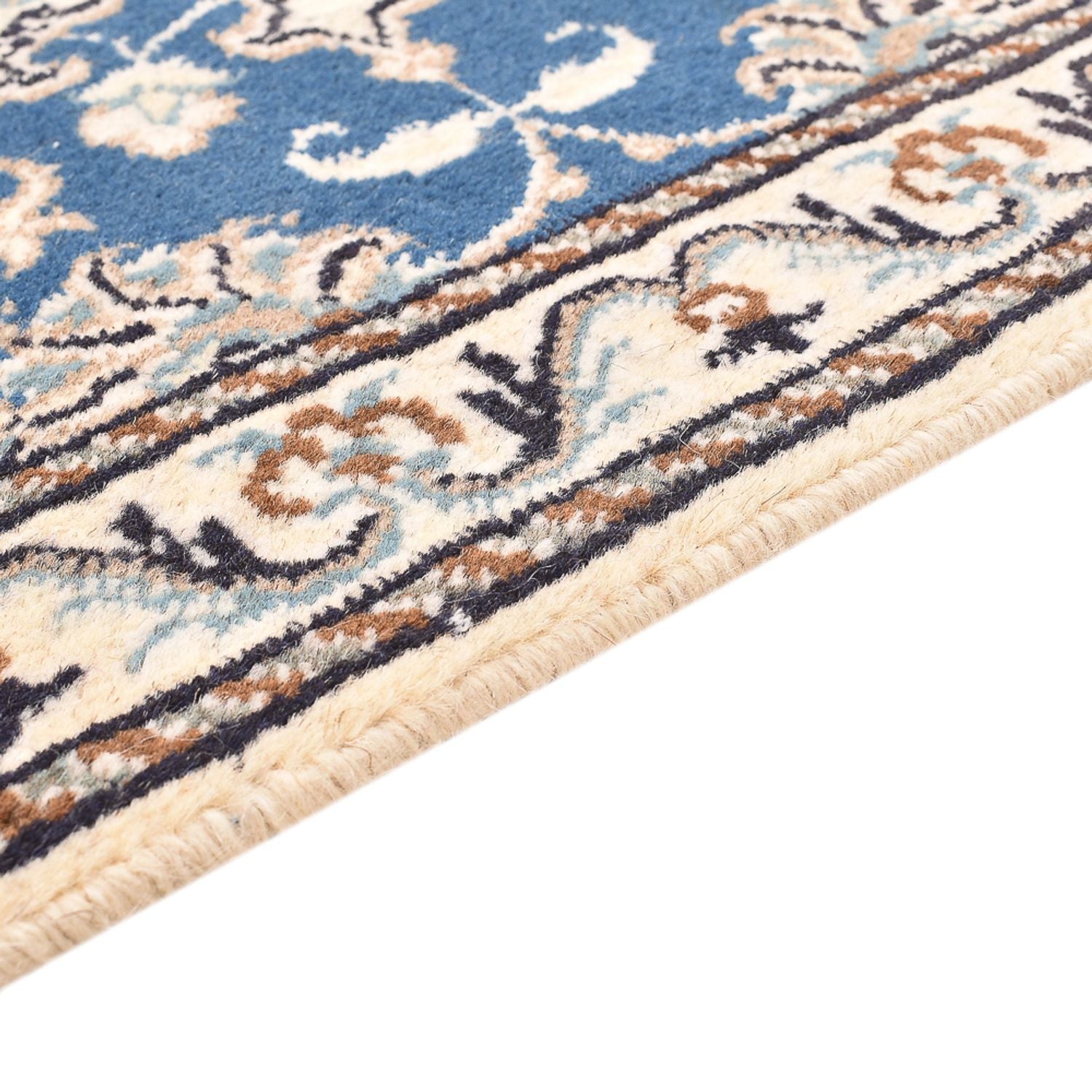 Tappeto Persero - Nain - 90 x 58 cm - blu