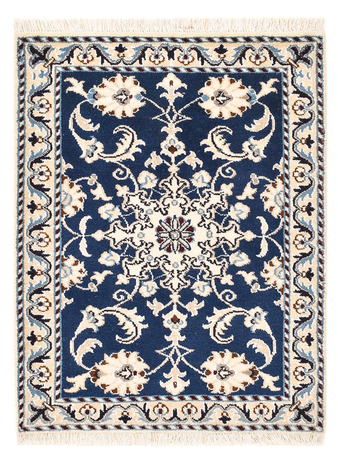 Tappeto Persero - Nain - 85 x 60 cm - blu