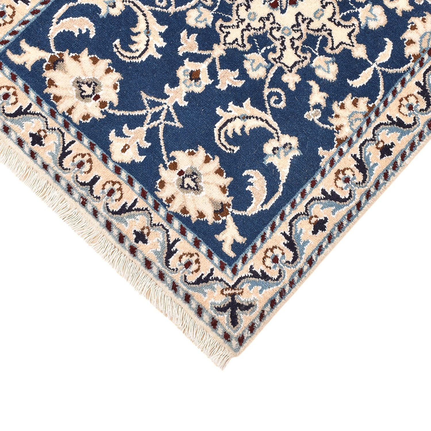 Tappeto Persero - Nain - 85 x 60 cm - blu