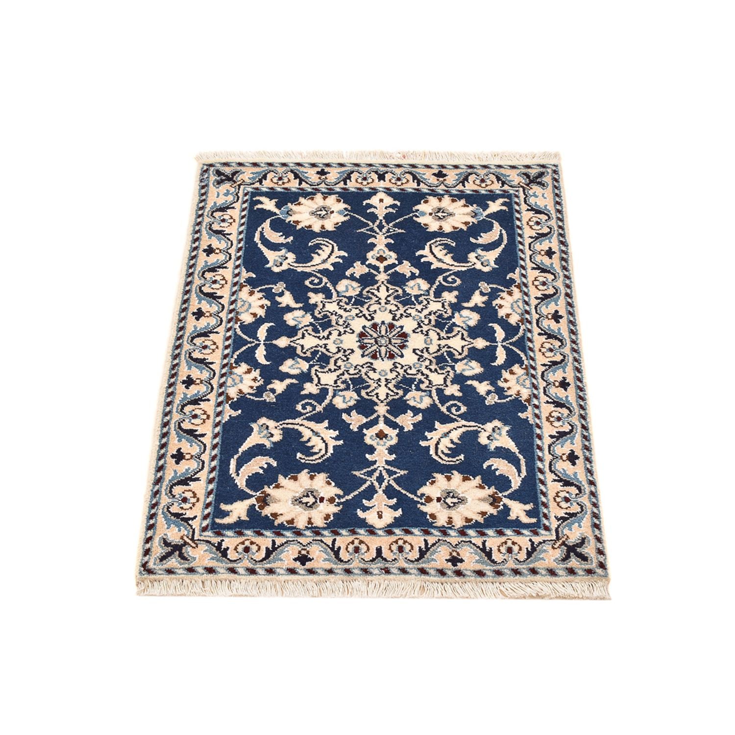 Tappeto Persero - Nain - 85 x 60 cm - blu