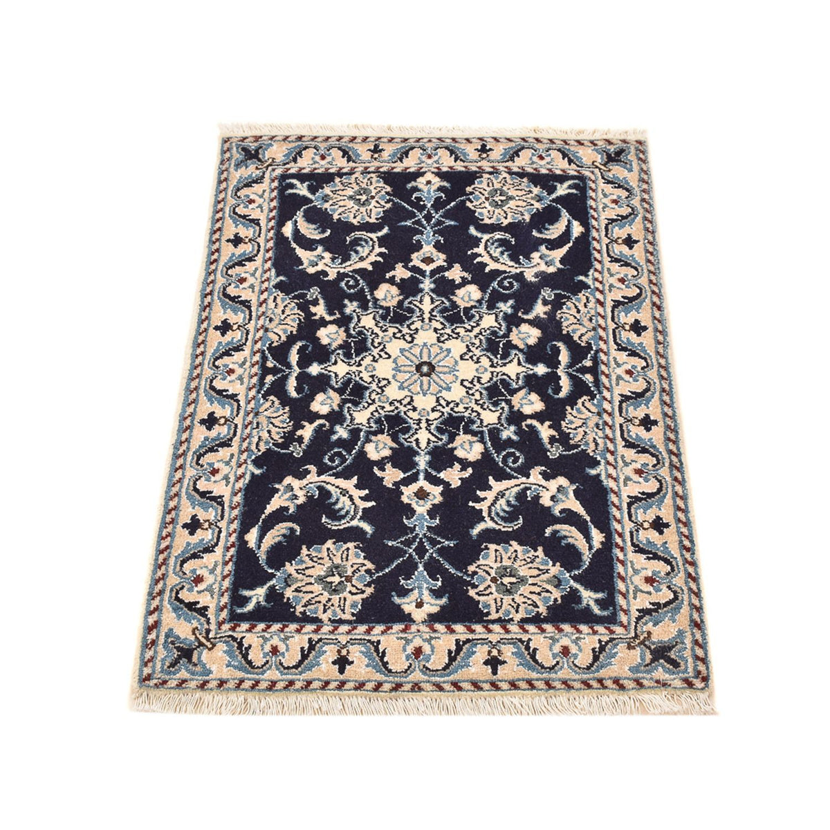 Tappeto Persero - Nain - 87 x 56 cm - blu scuro