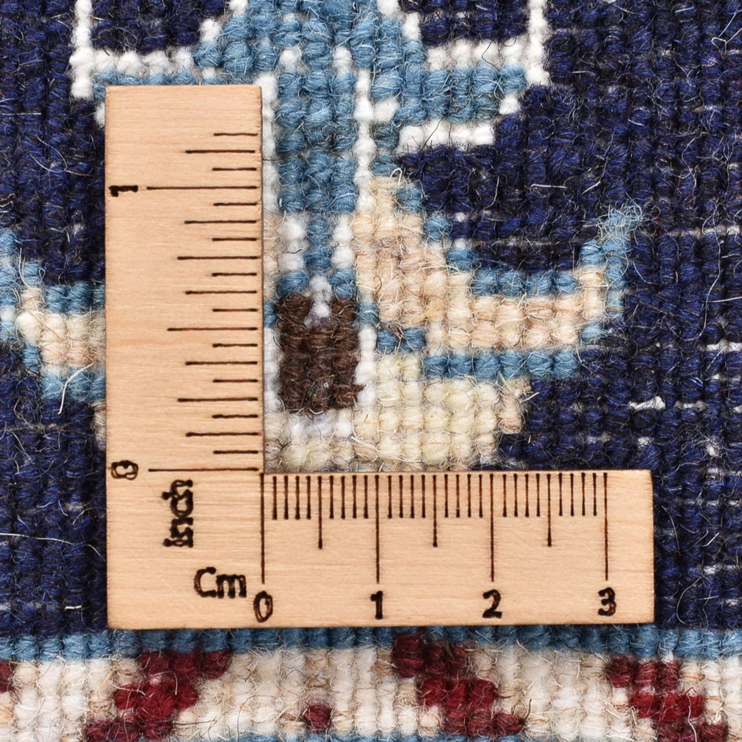 Tappeto Persero - Nain - 87 x 56 cm - blu scuro