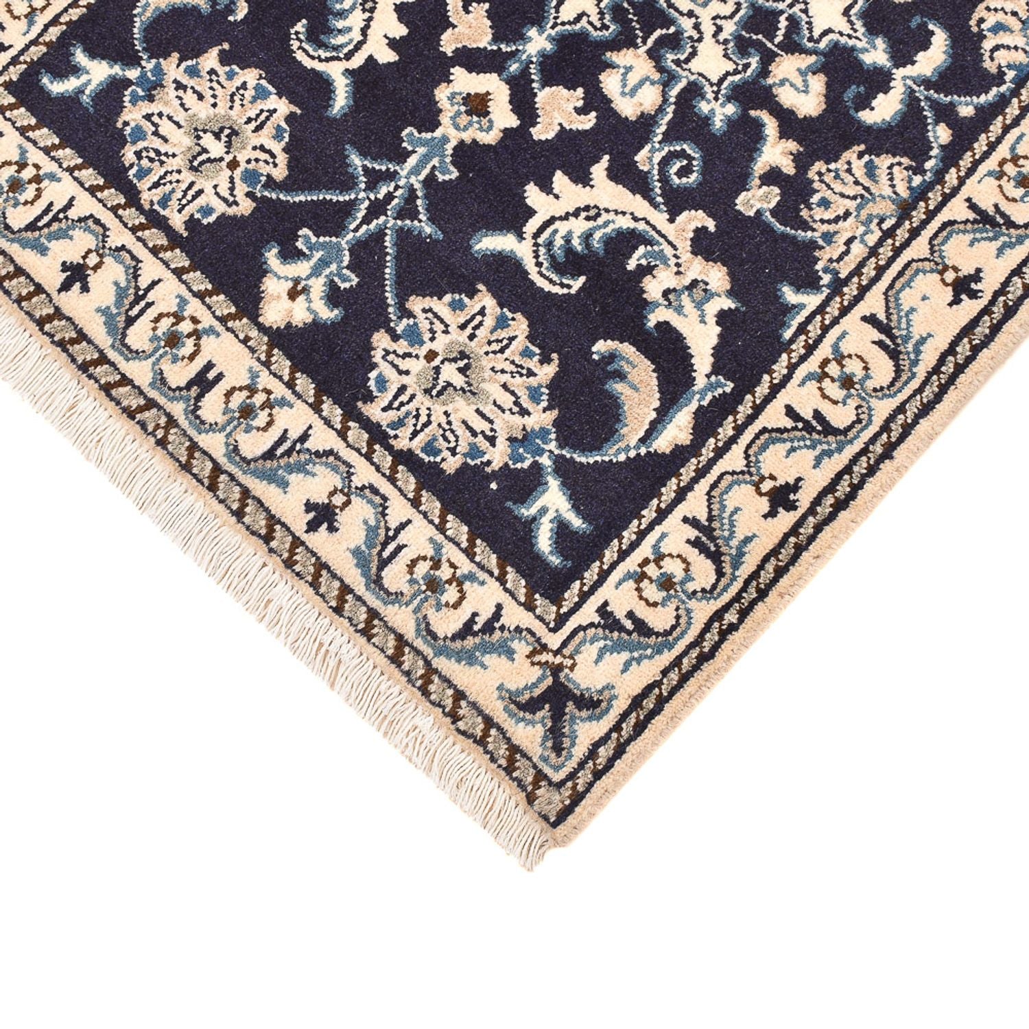 Tappeto Persero - Nain - 89 x 60 cm - blu scuro