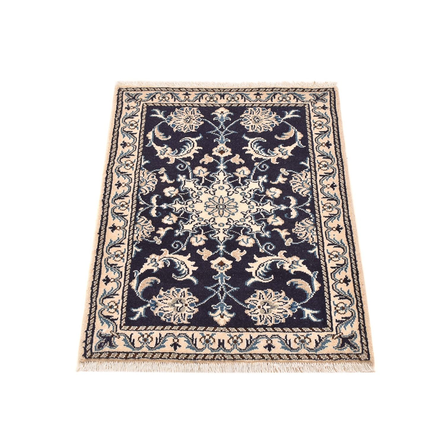 Tappeto Persero - Nain - 89 x 60 cm - blu scuro